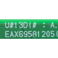 MAIN PARA TV LG / NUMERO DE PARTE EBT67237605 / EAX69581205(1.0) / 2HEBT000-02G8  / PANEL NC550TQG-VCKH3 / DISPLAY ST5461D13-7 VER.2.1 / MODELO 55UQ8000AUB.BUSCLKR	